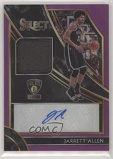 2019-20 Panini Select Auto Memorabilia Purple /99 Jarrett Allen #AM-JAL Auto