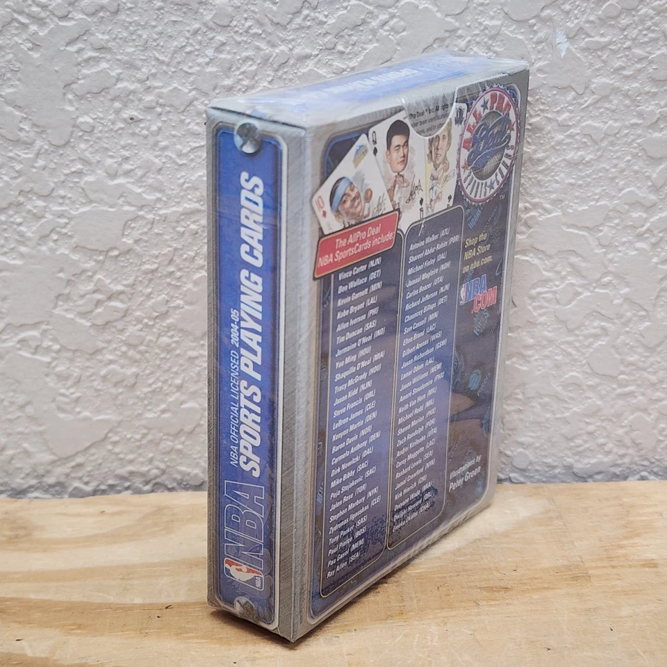 2004-05 NBA Sports Playing Cards Deck LEBRON Kobe Bryant SHAQ Factory Sealed NEW - Image 3 of 4