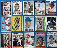 Vintage Baseball Lot • 1960s 1970s