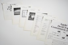 Apple Computer Japan 1980s Desktop Publishing Marketing Brochure Collection