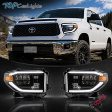 Vland Full Led Headlights For Toyota Tundra 2014-2021 Wsequential Turn Signlas