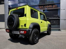 Ulter Sportauspuff Suzuki Jimny 1.5l AWD ab 2018 80mm rund eingerollt gerade