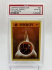 1999 POKEMON BASE SET 1ST EDITION SHADOWLESS #97/102 FIGHTING ENERGY PSA 10