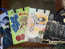 Trader Joe's ECO Reusable Shopping Grocery Bag, Tote, Sack NWT Nocturne, C Pics