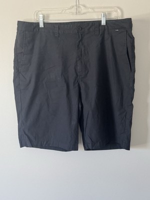 Travis Matthew Shorts Men's 38 Performance Golf Black Stretch 9'' Inseam