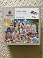 New Wentworth Wooden 250 Piece Puzzle Aimee Stewart Gingerbread Manor