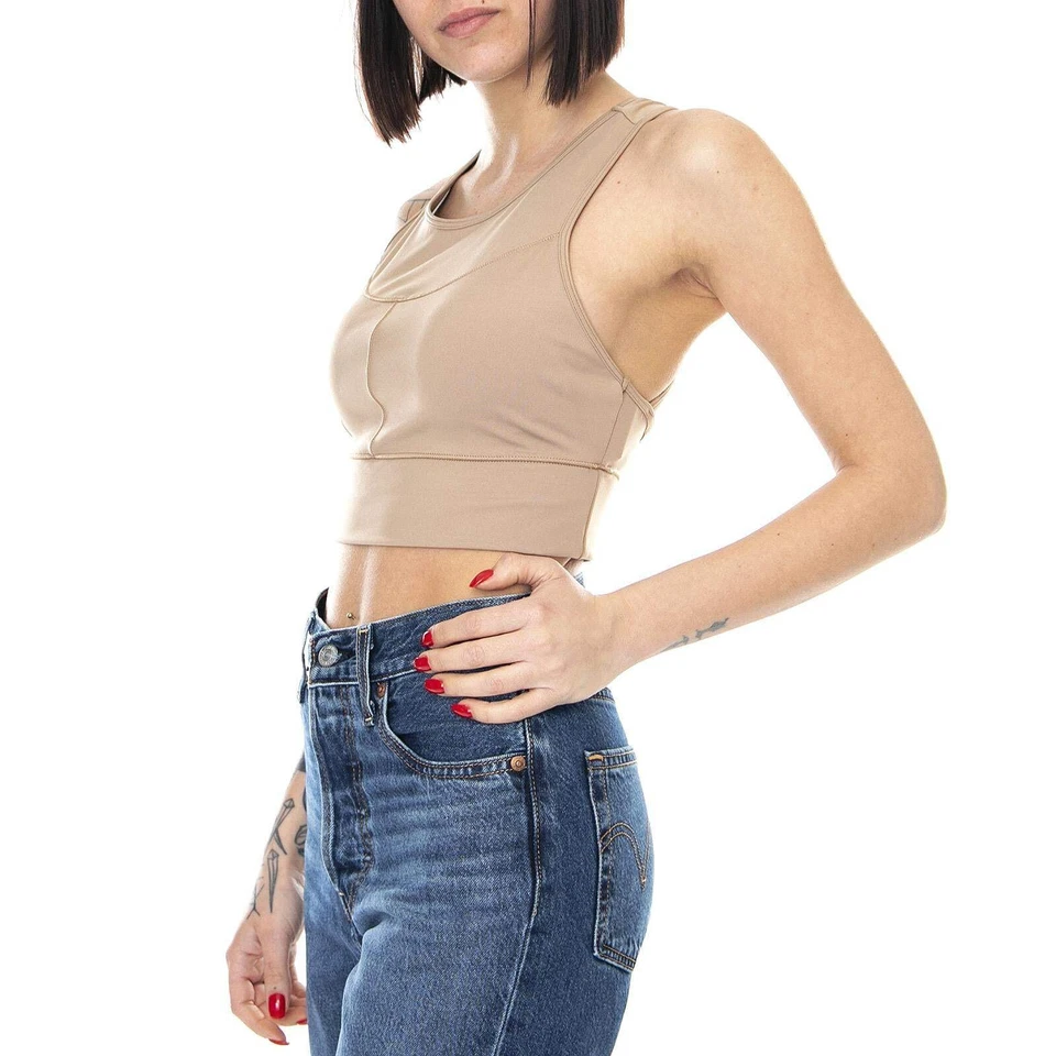 Crop Top Infuse Pour Femme - Amphora - Canotta Marron - PUMA Taille L - Photo 1/1