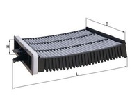 Mahle Lak 227 Filter, Innenraumluft FüR Renault