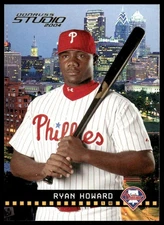 2004 Donruss Studio #154 Ryan Howard Philadelphia Phillies