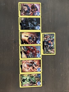 dc coin pusher cards series 3 rare Namco Superheroes DC Comics Super Hero Arcade
