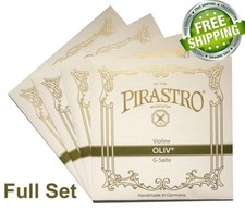 Full Set New Pirastro Oliv Violin Strings  211021  Gold E With Free Shipping 