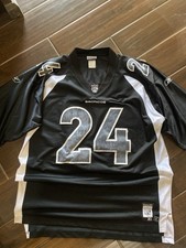 Denver Broncos #24 Reebok NFL Jersey Black Alternate Colorway Size XL Champ Bai