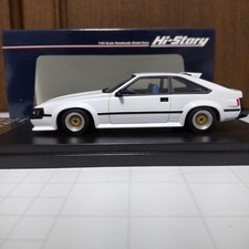 Hi-Story Toyota Celica XX 2800GT 1981 White 1/43 Scale Model Car