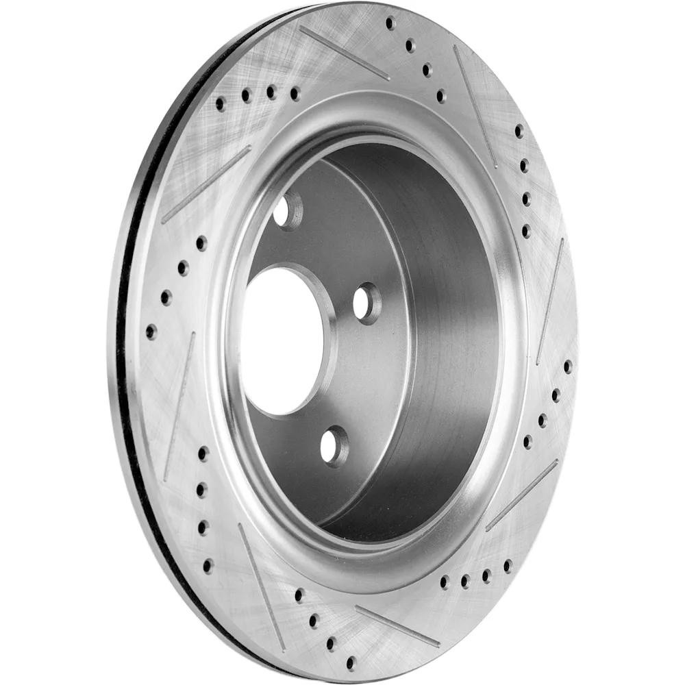 Right Front Brake Disc 2007-2014 Ford GT 5.0L 5.4L 8 Mustang Cyl 850039 42253