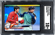 2018 Topps Update Rainbow Foil US153 Japans Finest Ohtani Ichiro SGC 10 GEM