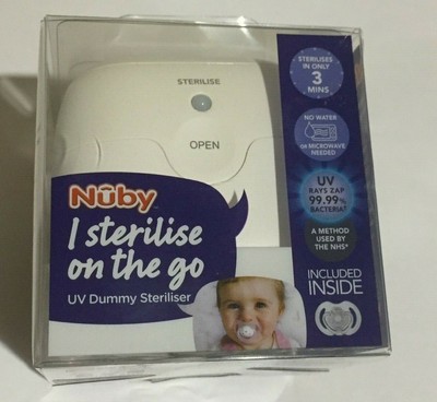 nuby uv dummy steriliser