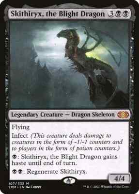 Skithiryx, the Blight Dragon Commander Deck MTG Magic The Gathering
