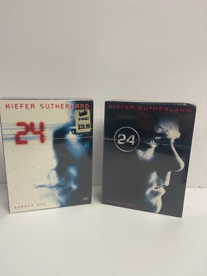 24: Seasons 1 & 2 DVD Sets Widescreen Brand New Sealed Keifer Sutherland - B995