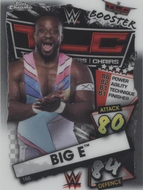 2021 Topps Chrome WWE Slam Attax - Big E #168 - 1 of 1