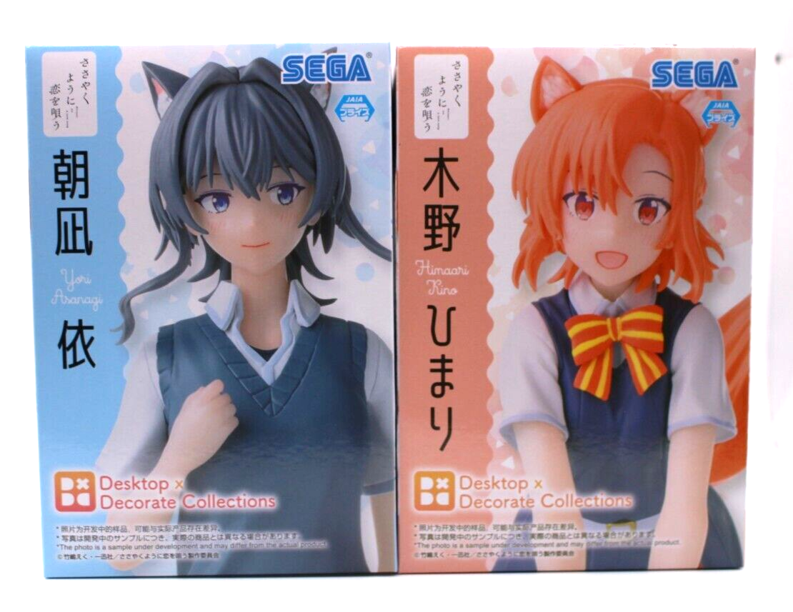 Whisper Me a Love Song Figure Himari Kino Yori Asanagi Set Desktop