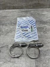 Lot Of 2 OEM Komatsu 6755-11-9240 Clamp, New