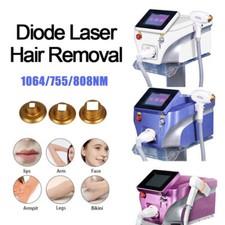 1064/755/808nm Diode Laser Body Hair Removal Machine Permanent Skin Rejuvenation
