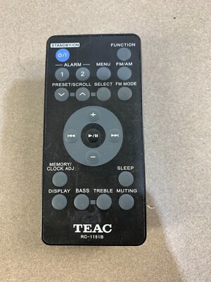 Teac RC-1151B, remote control