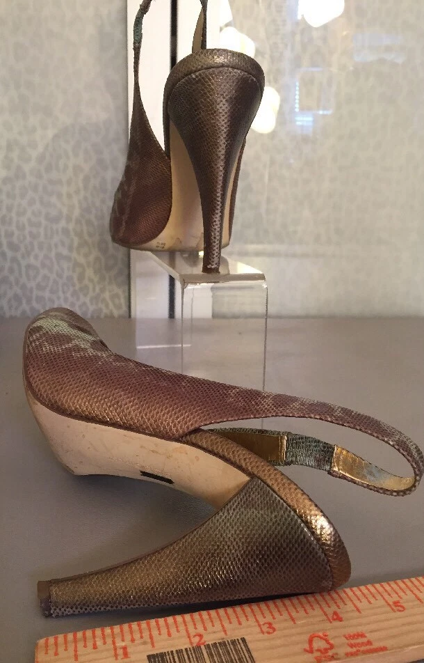 Mujer 8 1/2 BCBG Generación Beige Gamuza Cuña Foto 3 de 4