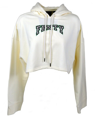 リアーナ FENTY LONG SLEEVE CROPPED HOODIE リアーナ FENTY LONG SLEEVE CROPPED HOODIE