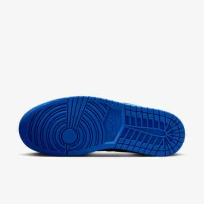 New Nike Air Jordan 1 Low Shoes - Black/ Game Royal (553558-007