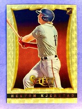 2024 Panini Select Baseball Throwback Gold Vinyl Heston Kjerstad #10 1 of 1