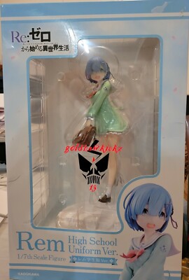 Kadokawa Goodsmile Company re:zero REM high school uniform 1/7 figure