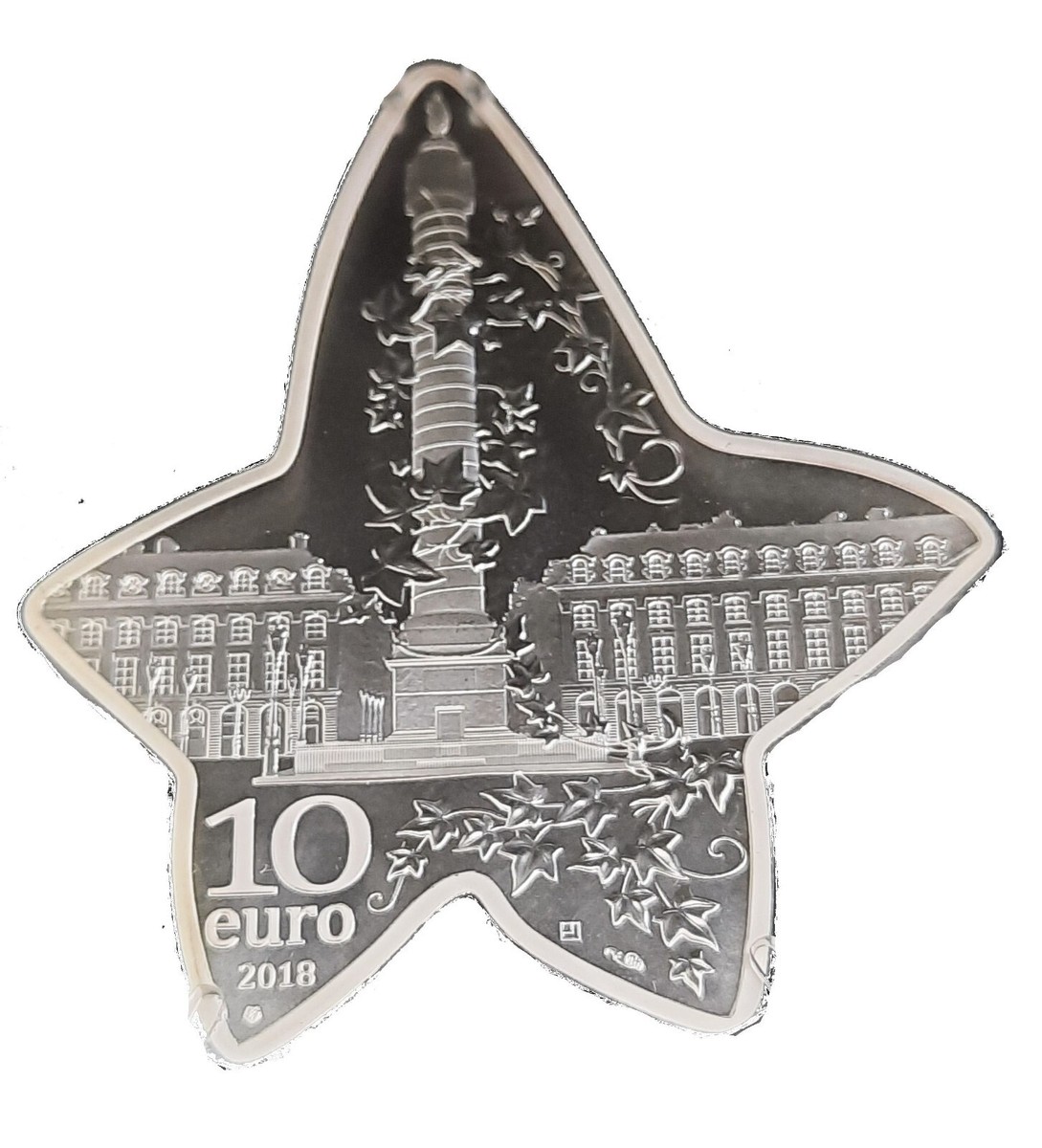 2018 France €10 .642 Oz. .900 Silver Excellence Series Proof