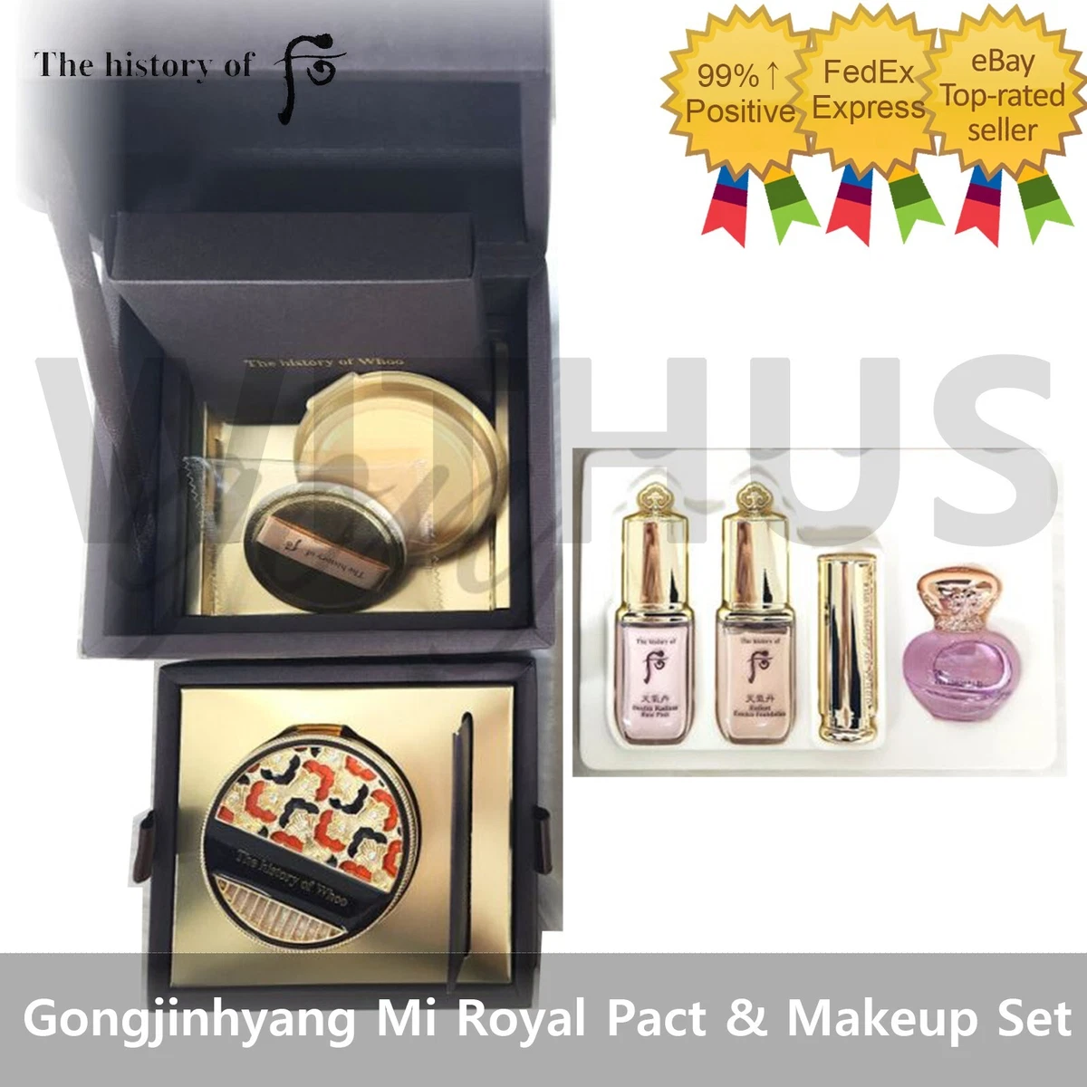 The History of Whoo Gongjinhyang Mi Royal Pact Roay Makeup