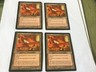 4 x ghitu encampment MTG Magic the gathering cards