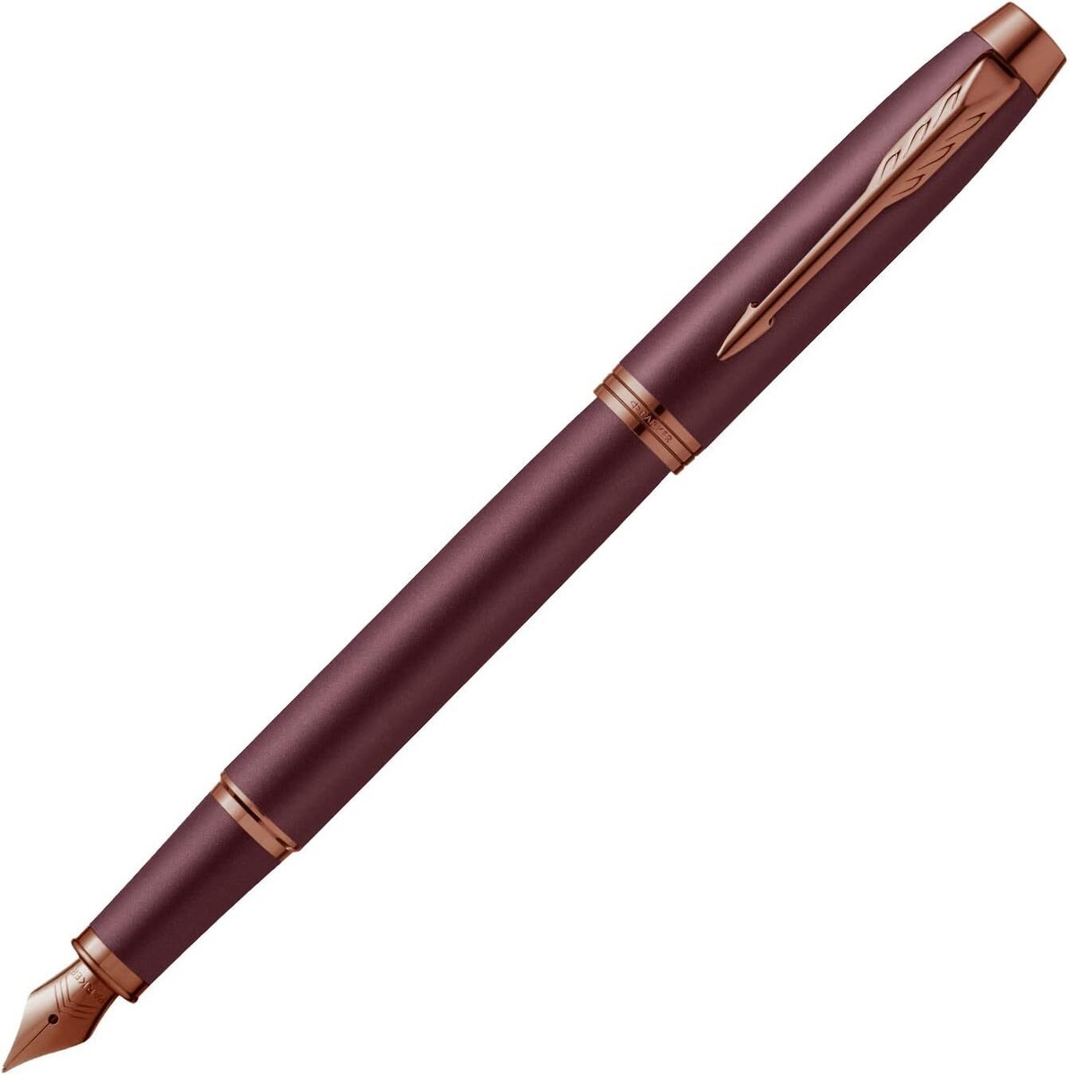 PARKER Fountain Pen IM Monochrome Burgundy BGT Fine Point Gift Box