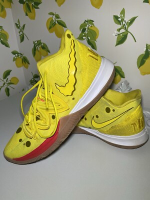 Nike Kyrie 5 x SpongeBob 2019 CJ76951-700 Size 18 Rare Collectible Shoes