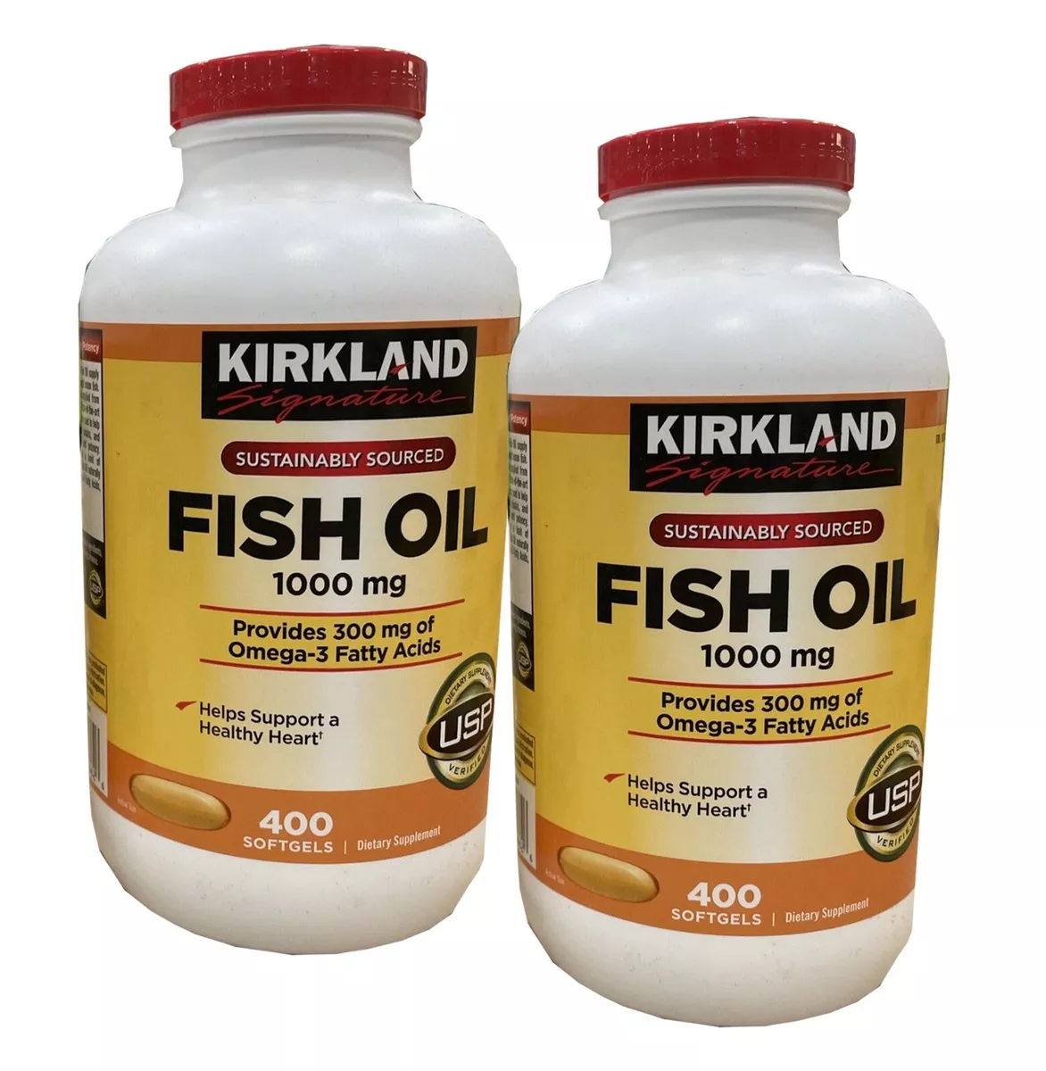 Kirkland Signature Fish Oil - 1,000 mg - 400 Softgels 