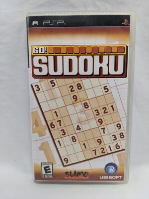 Sony Playstation Go! Sudoku Video Game With Manual
