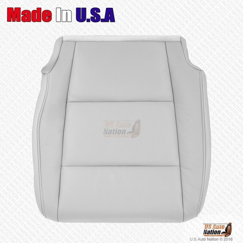 2009 2010 2011 FITS Honda Pilot Driver Passenger Genuine Leather Seat Cover Gray - Picture 8 of 18