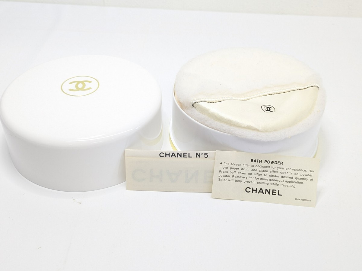 シャネル N°5 Luxury Bath Powder 85g CHANEL No5 Luxury Perfumed Bath Powder Talc 150g Superb