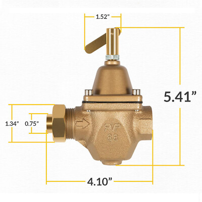 #ad Replace for Watts 1156F Brass amp; Tubular Boil Feed Water Pressure Regulator 1 2quot; $84.85