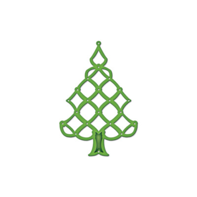 Spellbinders Stanz- & Prägeschablone D-Lites Mini Holiday Tree 1 Stanzer