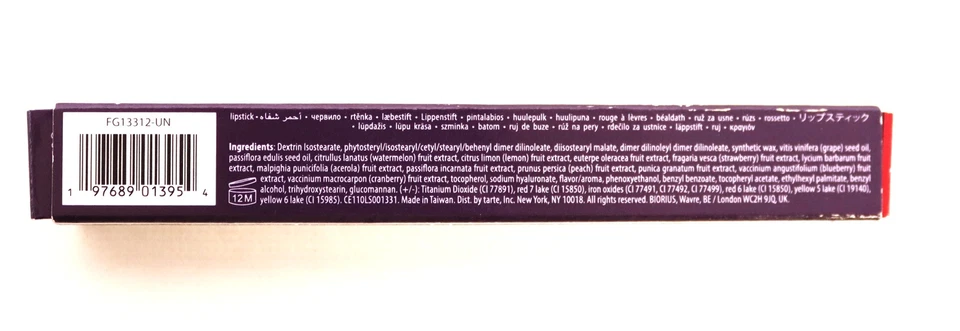 Vinilo Tarte Maracuyá Juicy Lip Color: Apple Foto 3 de 4