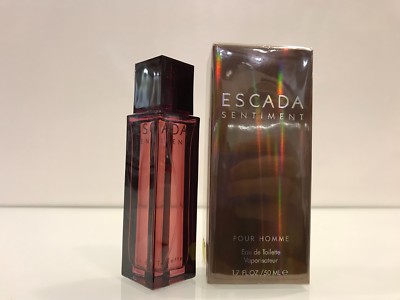 ESCADA SENTIMENT HERREN PARFUM edt 50 ml Vape NEU (selten) VINTAGE