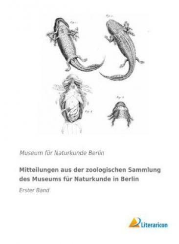 Thumbnail - Mitteilungen Aus Der Zoologischen Sammlung Des Museums Für Naturkunde