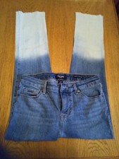Nine West Missy Size 4 Gramercy Skinny Cropped Ankle Medium to Light Blue Jeans