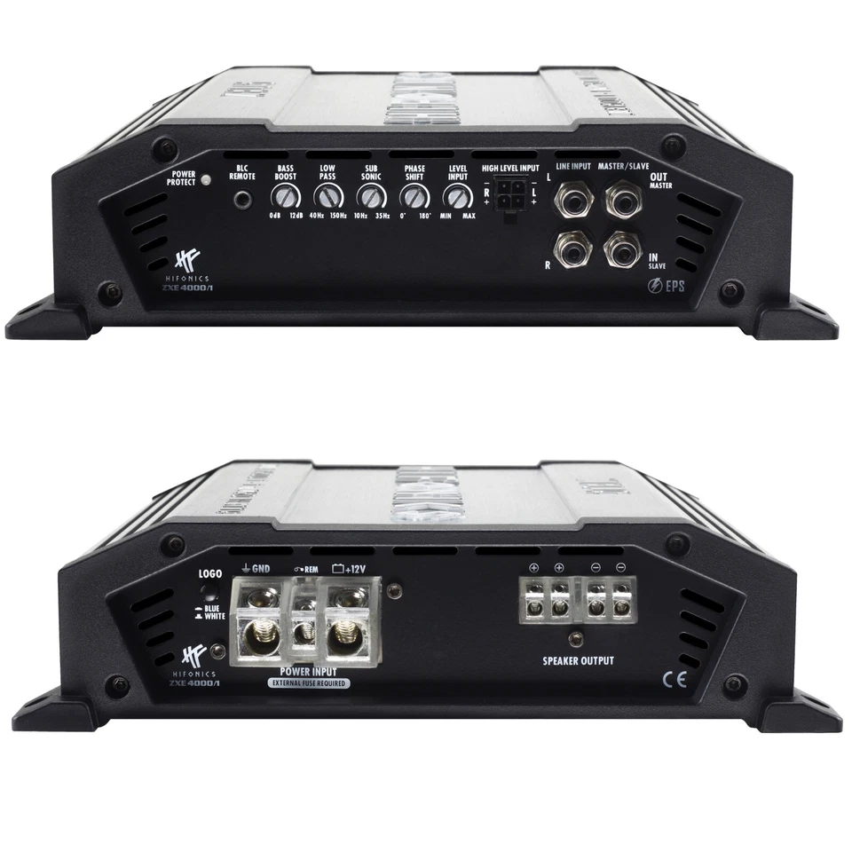 Hifonics Zeus ZXE4000/1 1-Kanal 2000 Watt RMS Verstärker Auto Endstufe digital - Bild 3 von 3