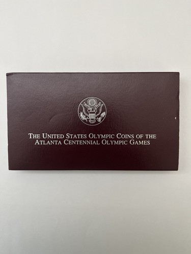 1995 US Mint Olympic Clad Proof Half Dollar Basketball In Government Box and COA - Bild 15 von 16