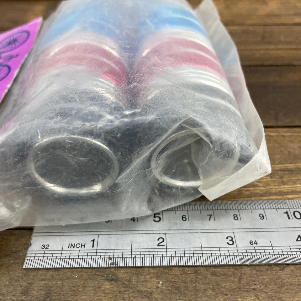 BMX Axle Pegs 3/8 Old School BMX NOS Red Blue Deep Socket Steel Alloy Pacman - Image 3 of 4